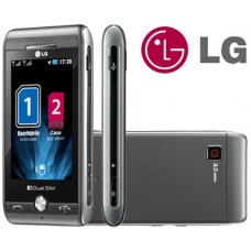 CELULAR LG GX500 PRETO DUAL CHIP CÂMERA 3.2MP WI-FI MP3 RÁDIO FM BLUETOOTH TOUCHSCREEN